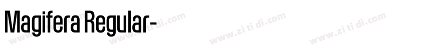 Magifera Regular字体转换 Magifera Regular字体转换